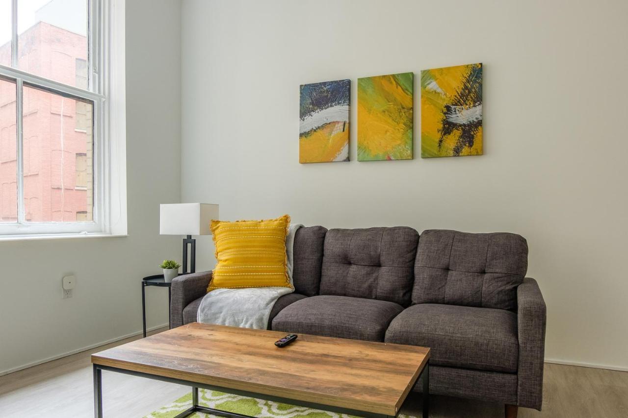 דירות Frontdesk Lofts At 629 Euclid Downtown קליבלנד חדר תמונה